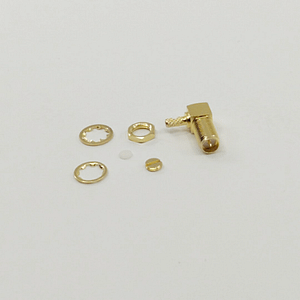 RP SMA Female Bulkhead Connector RG316-DS Gold Plated